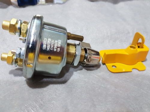 Battery Master Switch 75910 Yellow Lock out Kit Included