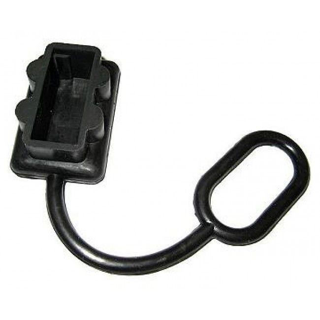 Black Anderson Plug Cover 50 Amp Rubber Dust Cap Power Cable Auto Connector