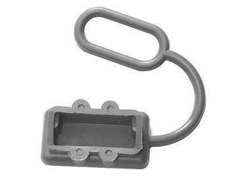 GREY Anderson Plug Cover 50 Amp Rubber Dust Cap Power Cable Auto Connector