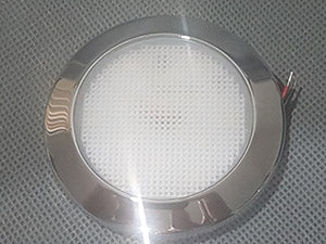 LED Interior Ultra Slim 12v Cool White 76mm x 11mm Silver 175 Lm