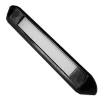 LED Awning Lamp Black 550mm 12V Caravan Strip Camping Motorhome Light Waterproof
