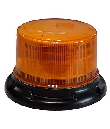 LED Beacon Warning Lamp 9-33V Amber Clear Emergency Strobe Bar Light