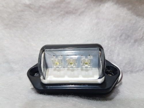 LED Number Plate Light WaterProof 62mmx30mm Truck Trailer