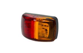 LED Side Marker RED AMBER 9-33V. Blister Lights Trailer Truck Smart Clip